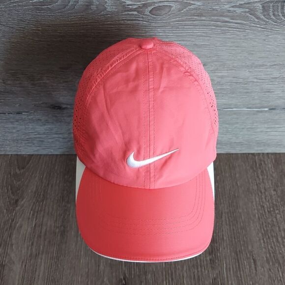 Nike Golf Perforated Pink Adjustable Hat - Picture 2 of 6